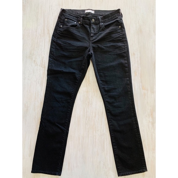 Madewell Denim - MADEWELL | Slim Boyfriend Black Jeans